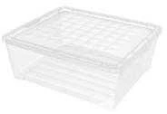 Daiktadėžė CURVER, 10 l, skaidri, 34,2×29,7×12,5 cm