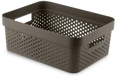 Curver Kaste Infinity Recycled 11L 36x27x14cm brūna