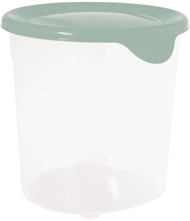 CURVER MAISTO DĖŽUTĖ FRESH&GO 1L APVALI ŽALIA