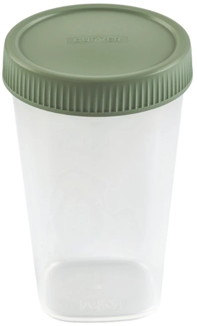 Curver maisto indelis apvalus 0,4 l žalias