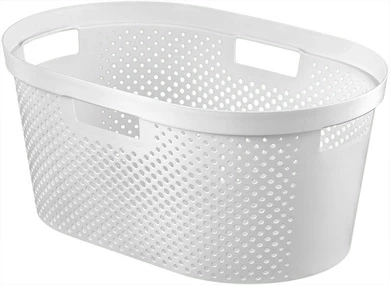 Keter CURVER SKALBINIŲ KREPŠYS INFINITY 40L /Baltas