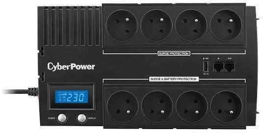 CYBERPOWER BR700ELCD-FR Cyber Power Žalias Power UPS BR700ELCD-FR