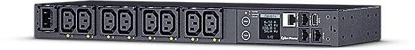 CYBERPOWER perjungiamas PDU41004230V/15A 1U 8x IEC-320 išėjimo tinklo jungtis PowerPanel Center programinė įranga