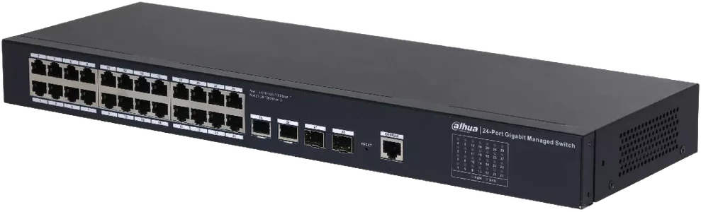 Šakotuvas JUNGIKLIS SG4028 24 PRIEVADŲ SFP DAHUA