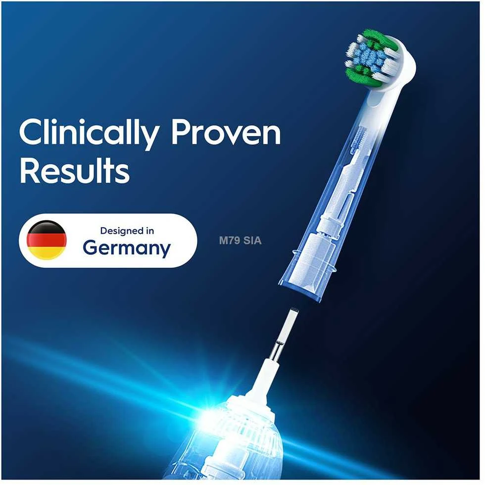 Braun Oral-B EB20-2 Precision Clean Pro Dantų Šepetėlio Galvutės, 2 vnt.