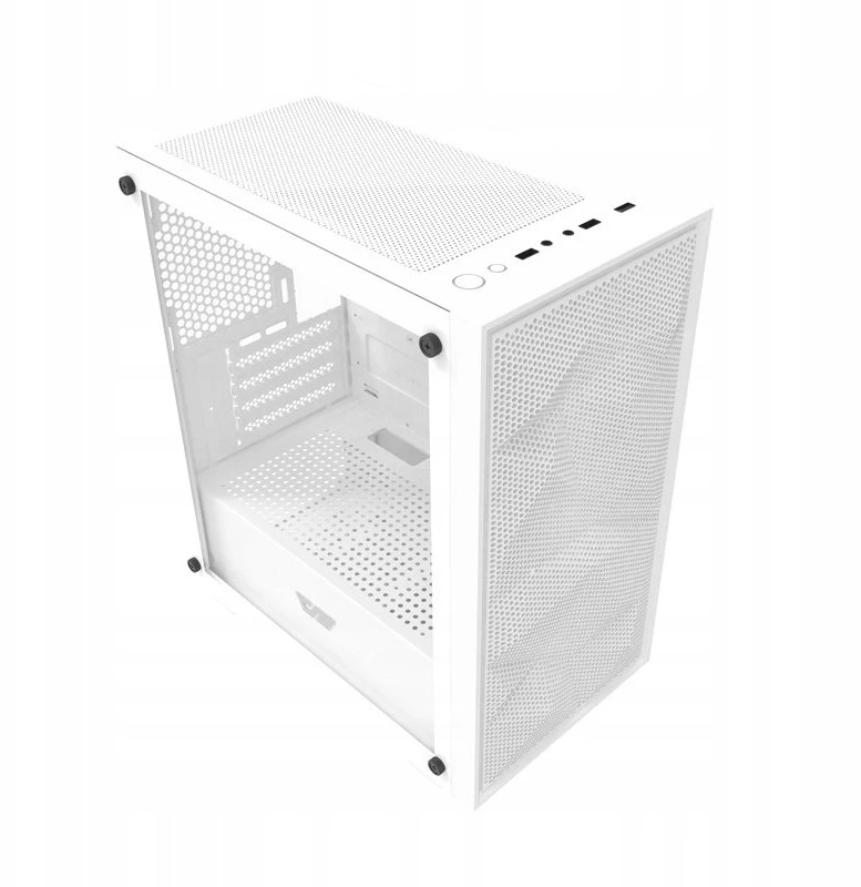 „Darkflash M305 Mesh“ kompiuterio korpusas be ventiliatorių (Baltas)