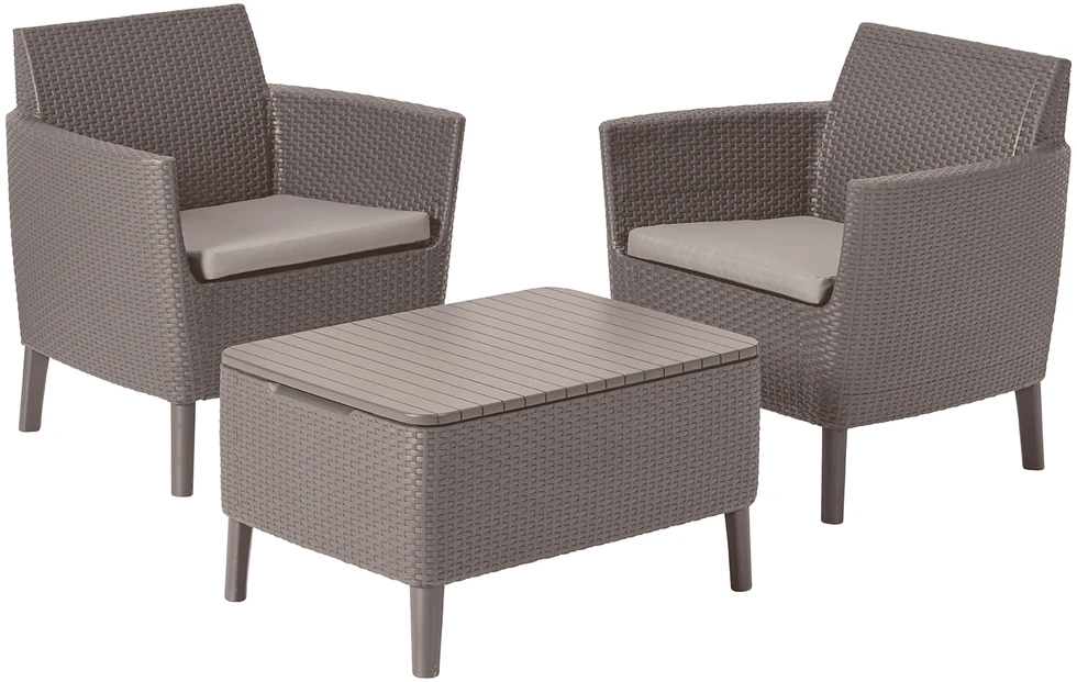 Lauko baldų komplektas Keter Sodo baldų komplektas "Salemo Balcony Set beige