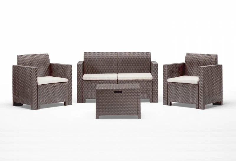 Gardena Bica Sodo baldų komplektas Set Nebraska 2 beige