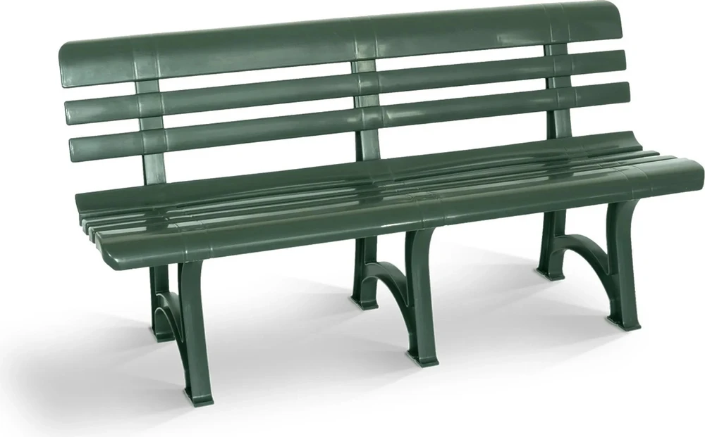 Saska Garden Bica Garden bench Olimpia 150x53x77cm žalias