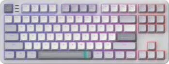 Klaviatūra Dark Project ALU87A dienos šviesa, G3MS cirkonio jungiklis, RU