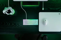 Klaviatūra žaidimams Razer Huntsman V3 Pro Razer Analog Optical (Gen 2) su laidu optyczno-analogowa su pašvietimu balta