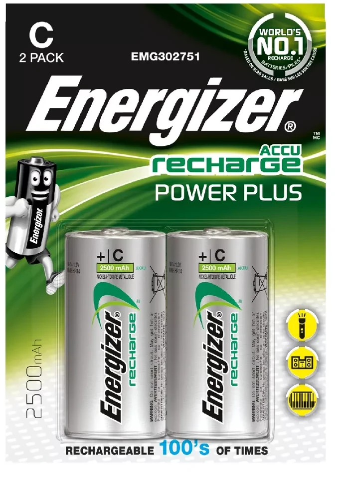 AKUMULIATORIUS BAT-HR14/AKU-2500*P2 1.2 V HR14 / C ENERGIZER