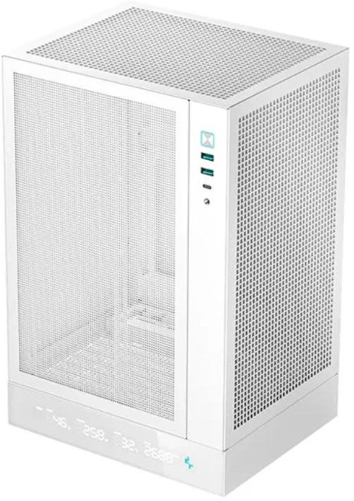 Deepcool PC žaidimų korpusas | CH170 DIGITAL | Mini ITX | ATX PS2 | Baltas