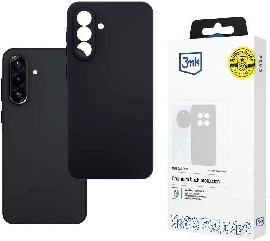 Dėklas 3MK Matt Case Pro Samsung Galaxy A56 5G