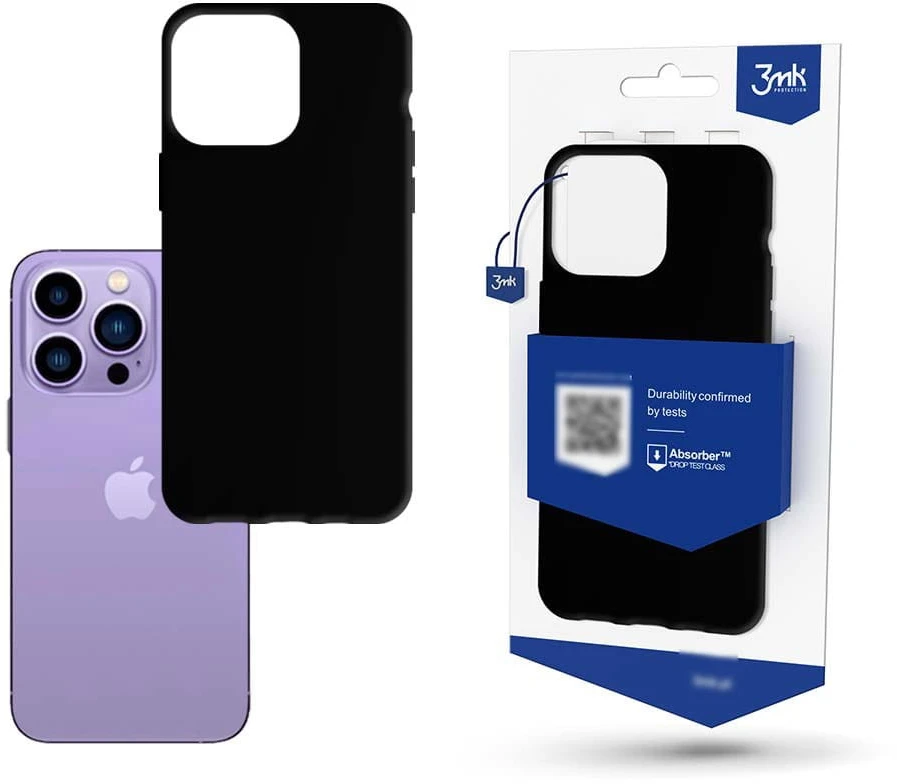Dėklas 3mk Matt Case Xiaomi Redmi A1/Redmi A2 juodas