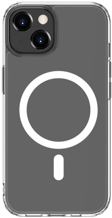 Dėklas Back Cover Connect Apple iPhone 14 Clear Case with MagSafe Transparent