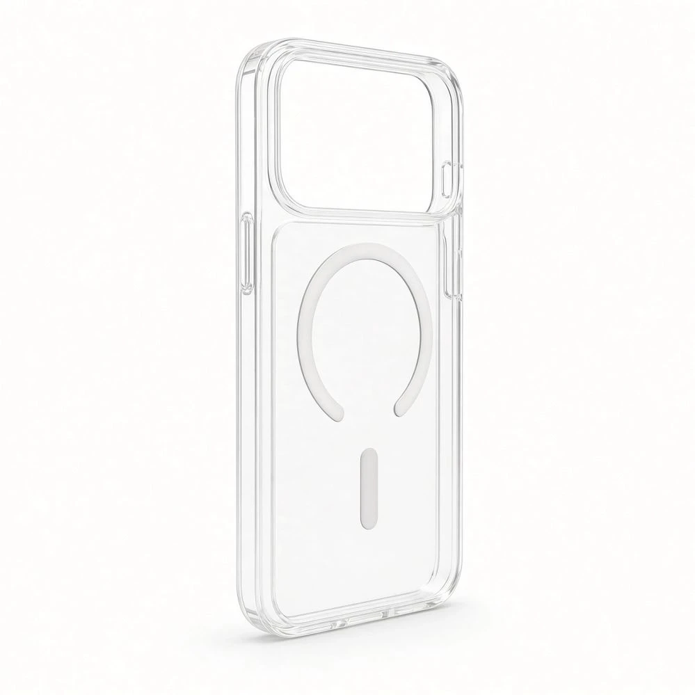 Aizmugurējais vāciņš Evelatus Apple iPhone 18 Pro Max 1.5mm Anti - Scratch 2-in-1 Clear MagSafe Case Transparent