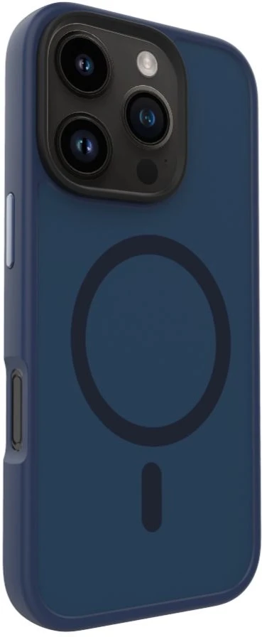 Dėklas Back cover Evelatus Apple iPhone 16 Pro Max Hybird Case With Magsafe PC+TPU Dark Mėlyna