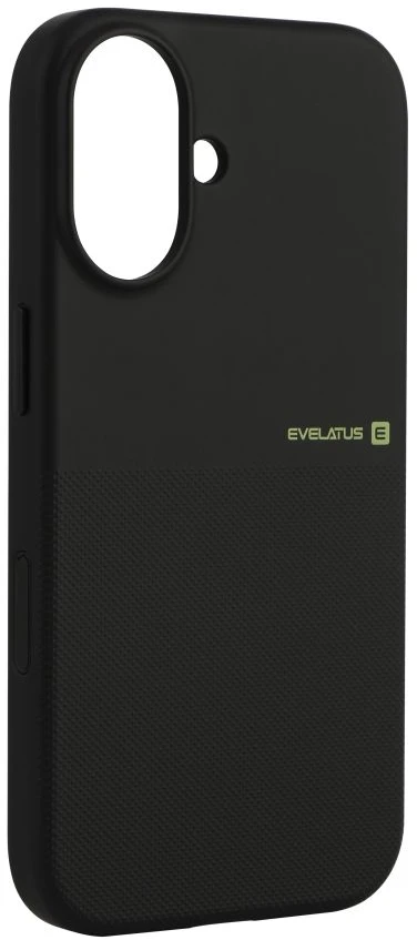 Dėklas Back Cover Evelatus Apple iPhone 17 Premium MagSafe Sandstone Case Juodas