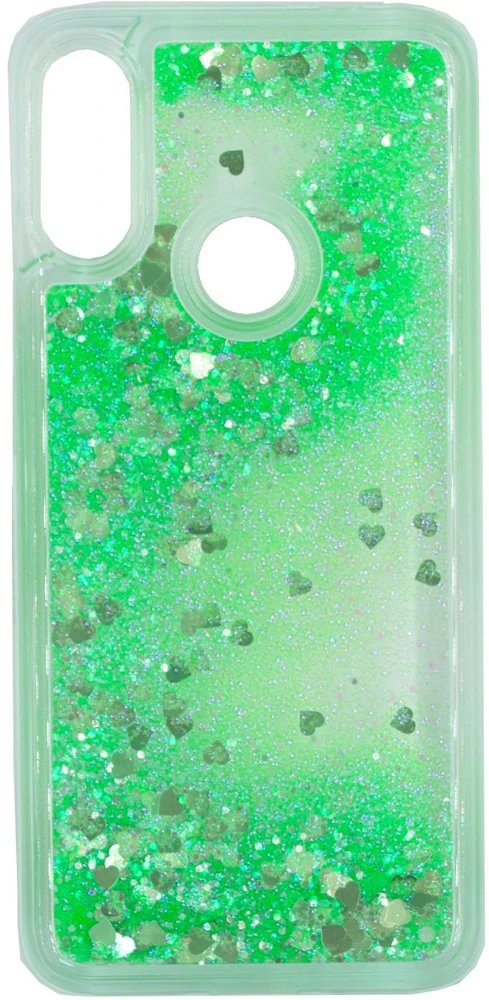 Dėklas Back Cover Evelatus Xiaomi Redmi 7 Shining Quicksand Case Žalias