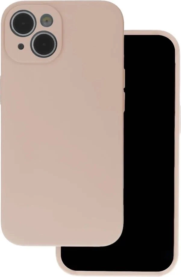 Dėklas Back cover iLike - Samsung Galaxy S25 Edge Silicone case rusvai gelsvas