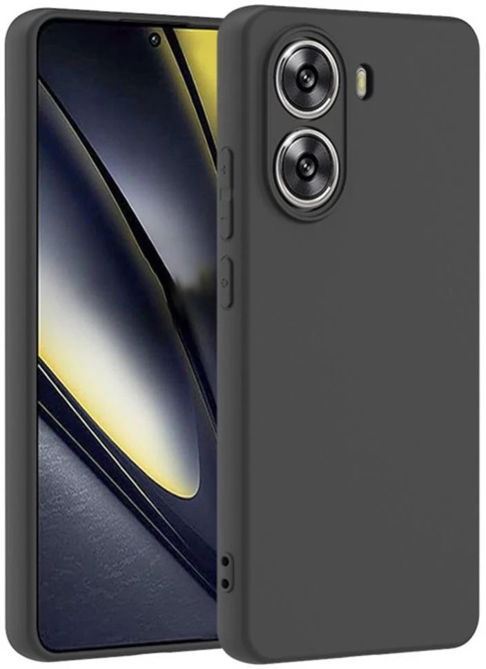 Dėklas Back cover iLike Xiaomi Poco X7 Pro 5G Silicone case juodas