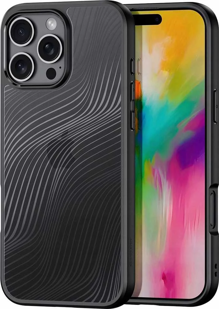 Dux Ducis Aimo Apple iPhone 16 Pro Max – dėklas telefonui juodos spalvos
