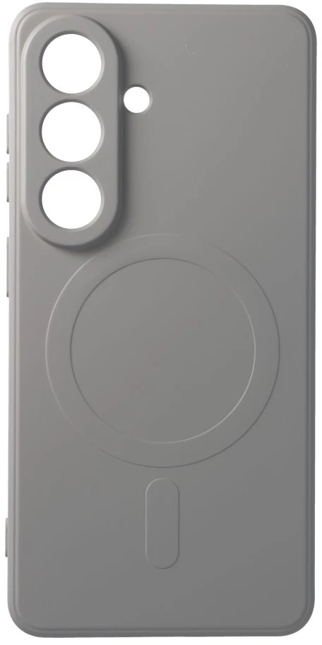 Oem Dėklas na Samsung A57 Silicone Mag Cover zgodne su MagSafe (camera protection) tytanowo pilka