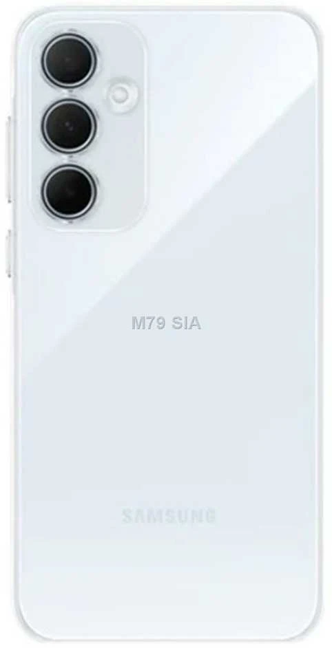 Dėklas „Samsung Galaxy A35“ skaidrus dangtelis, skaidrus