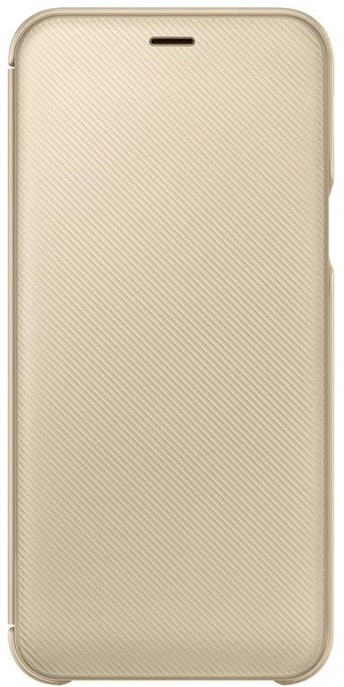 Samsung Galaxy A6+ (2018) dėklas - piniginė (Auksinis) WA605CFE