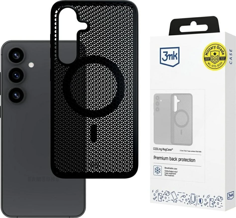 Dėklas 3MK COOLing MagCase Samsung Galaxy S25 Plus