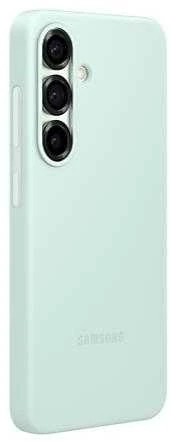 Samsung Galaxy S25 silikoninis dėklas mėtinis