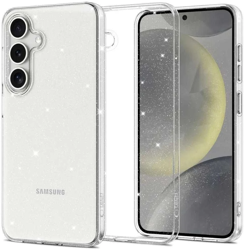 Dėklas Tech-Protect FlexAir do Galaxy S25 permatomas