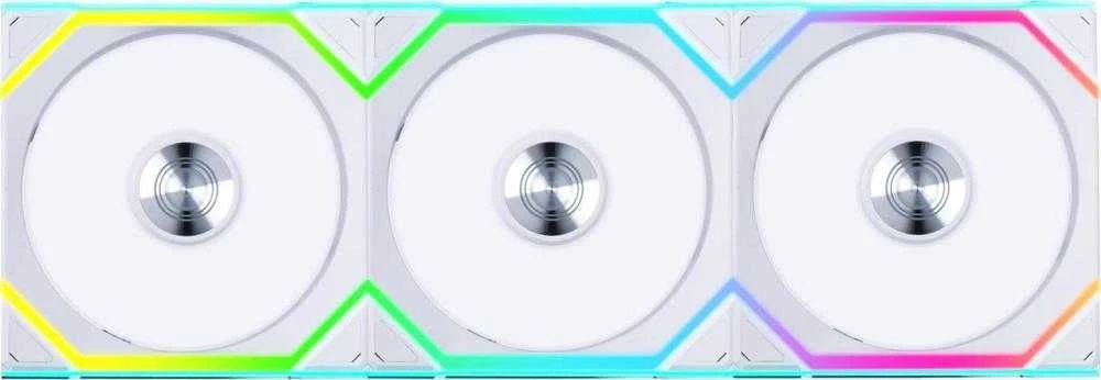 Lian Li 120mm ventiliatorių blokas su RGB apšvietimu