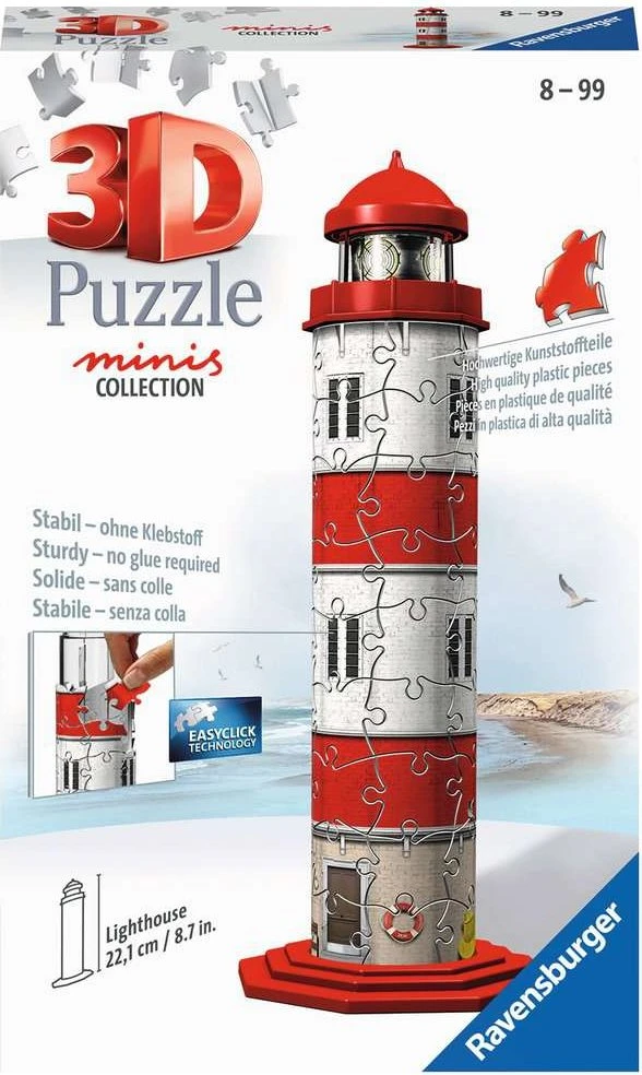 Ravensburger 3D Dėlionė 54 vnt. - Švyturys