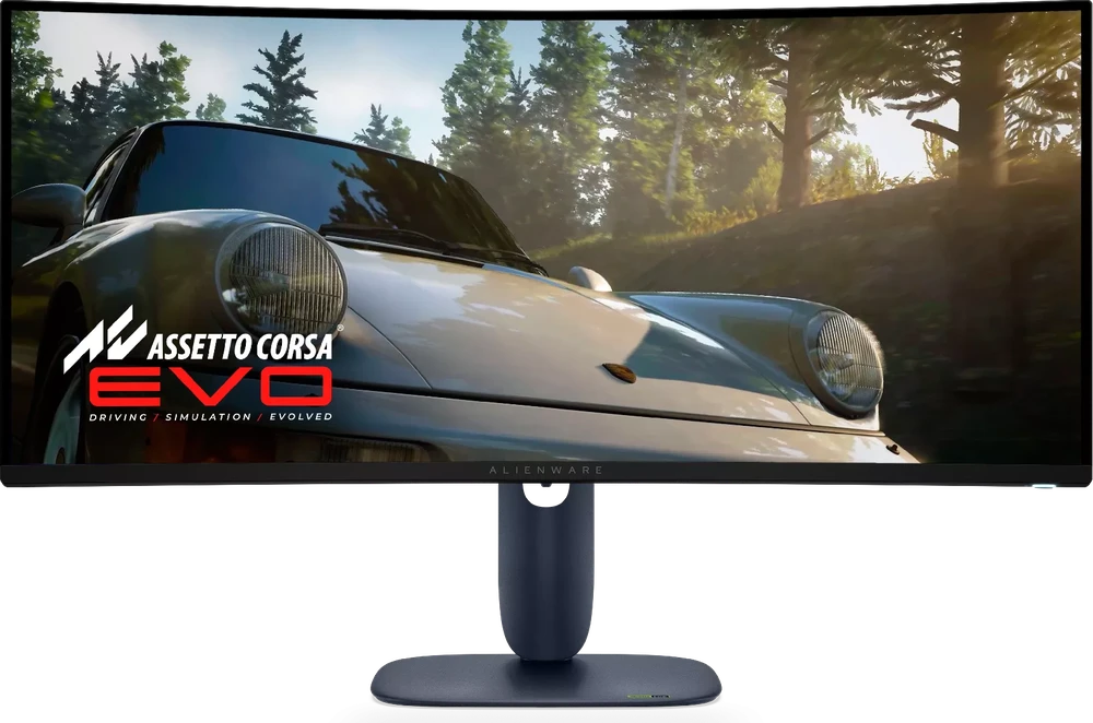 Išlenktas žaidimų monitorius DELL Alienware AW3425DW 34,2" UWQHD OLED, 240Hz, 0,03ms, HDMI/DP/USB-C