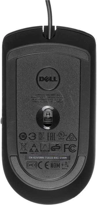 Dell optinė pelė su laidu MS116 (Juoda)