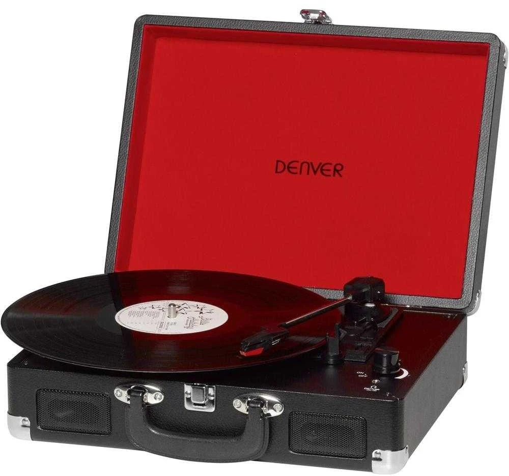 DENVER VPL-120 Turntable Stereo Juodas