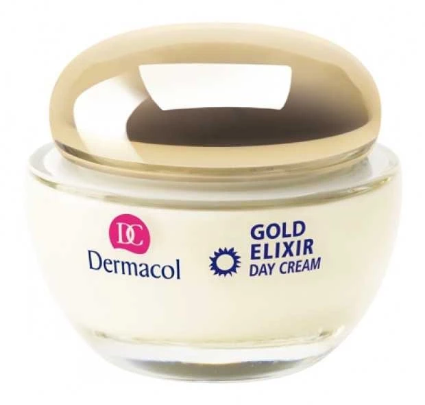 Dermacol Jauninamasis dieninis kremas "Caviar Rejuvenating Day Kreminis" SPF 10 (Gold Eliksyras Day Kreminis) 50 ml