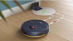 Dulkių siurblys - robotas Philips XU2000/10, juodas aprašymas - Prekės nuotrauka