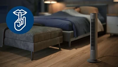 Philips 5000 serijos Bokštinis ventiliatorius CX5535/11 aprašymas - Prekės nuotrauka