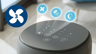 Philips 5000 serijos Bokštinis ventiliatorius CX5535/11 aprašymas - Prekės nuotrauka