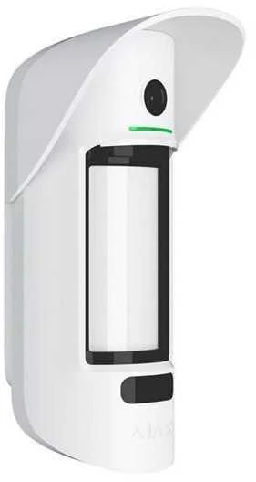 Detektorius Ajax MotionCam Outdoor PhOD, Baltos spalvos