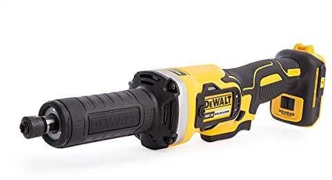 Tiesinis šlifuoklis DeWalt DCG426N; 18 V (be akumuliatoriaus ir pakrovėjo)