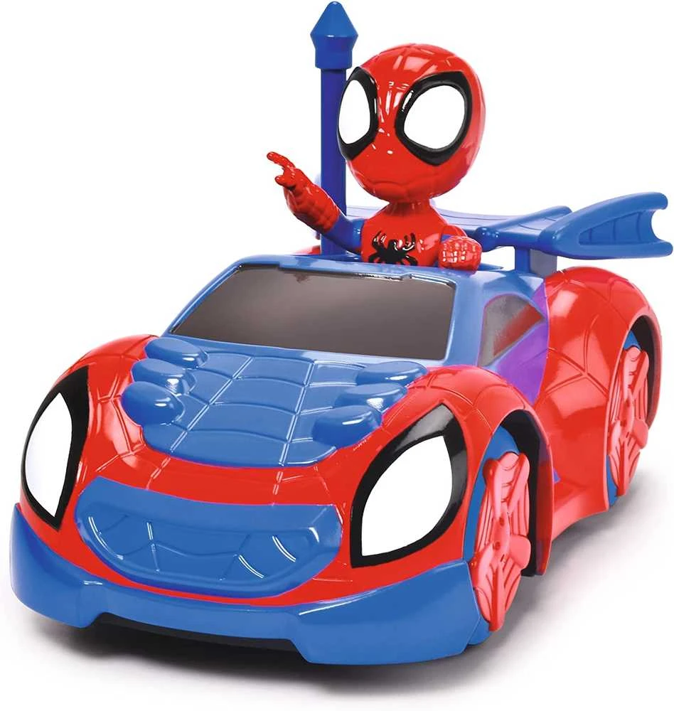 Dickie „Disney Marvel Spidey Car RC Cabriolet Roadster“ nuotolinio valdymo valdymas