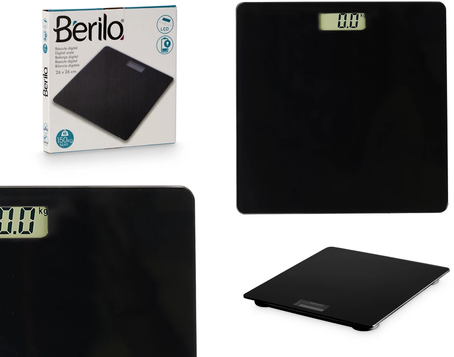 Vonios svarstyklės Berilo Elektroniczna waga vonios do 150 kg