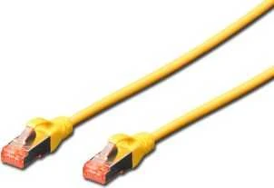 Assmann Electronic DIGITUS CAT 6A S-FTP patch kabelis Cu LSZH AWG 26/7 ilgio 10m spalvotas pilkas