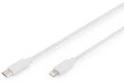 Digitus Skaitmenas | Lightning to USB-C duomenų / įkrovimo kabelis | DB-600109-020-W | USB-C prie Lightning Apple Lightning 8 kontaktų | USB C