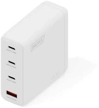 „Digitus“ | USB GaN įkroviklis 140 W, 3 x USB-C, 1 x USB-A | DA-10305