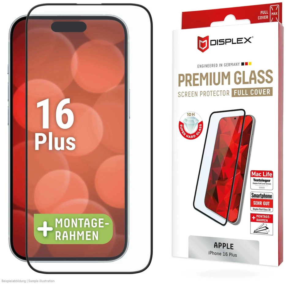 DISPLEX Premium Glass FC iPhone 16 Plus